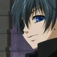 丧系蓝色眼睛头像微信头像图片大全