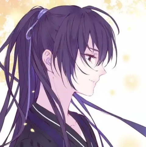 斩清风醉温柔古风男生头像惟愿与你谈笑折柳,共度春风