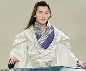 古装蓝白人物头像男