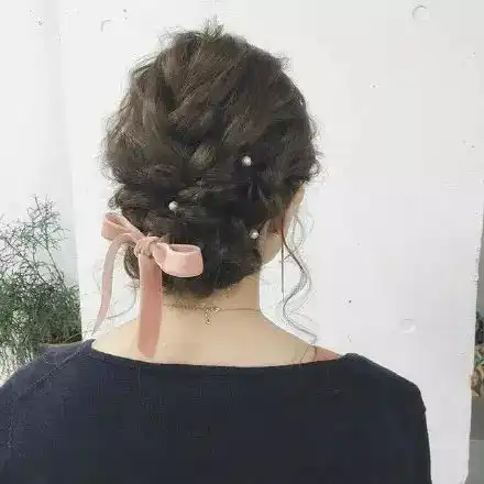 御姐变身萝莉,中长日系编发超可爱