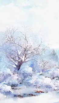 唯美古风水彩插画png图片素材免费下载唯美png370643像素熊猫办公
