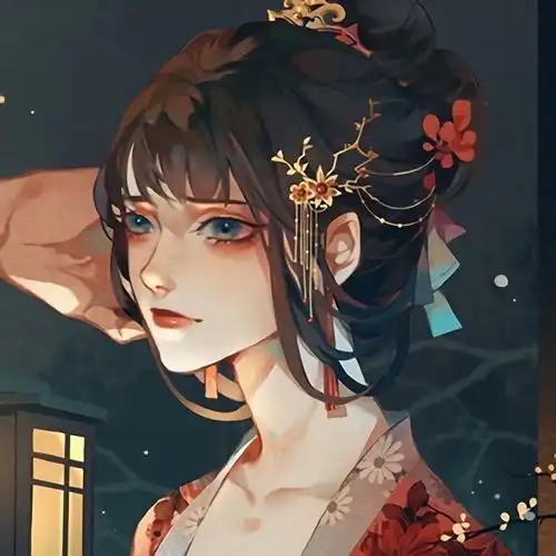 女头超好看的古风女头