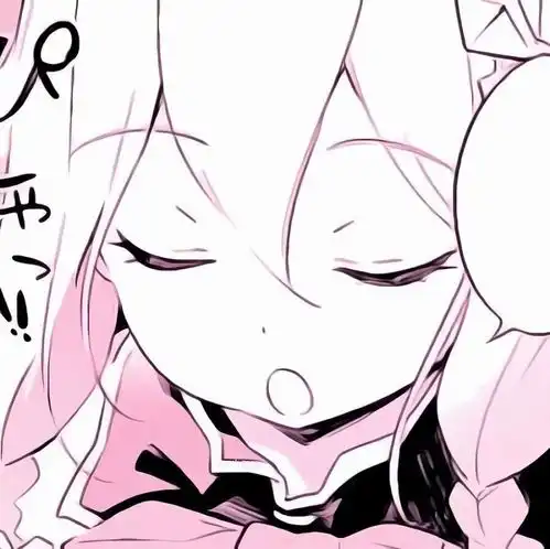 动漫女头粉色系心动动漫女生头像