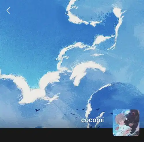 套图蓝色系动漫男套图系列头像背景图