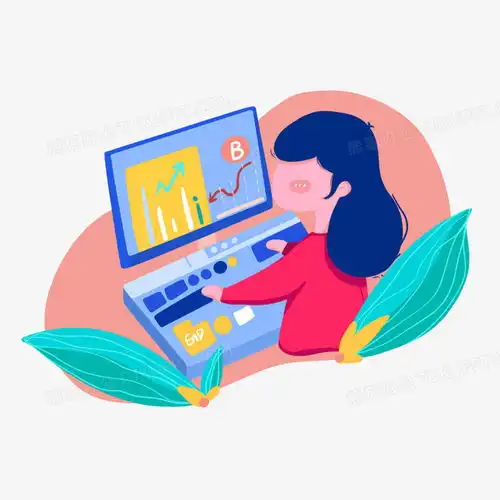 卡通扁平化创意在家工作办公元素png图片素材免费下载psd格式30003000像素熊猫办公