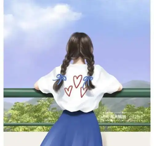 文艺小清新头像不露脸女生气质头像