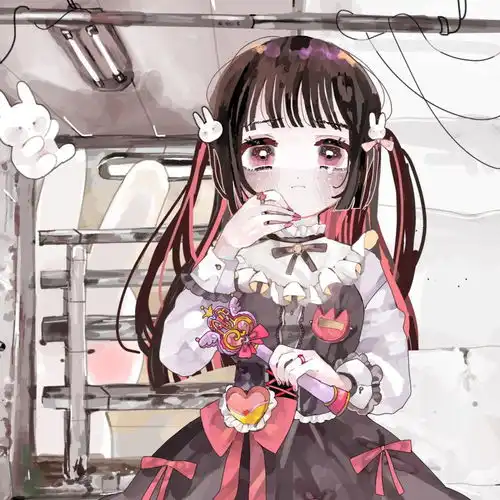 可爱动漫女生头像各自乘流而上互为欢喜人间