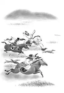 黑白古风插图系列