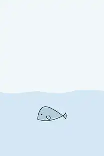 鱼简约系壁纸这个是男女都可以的