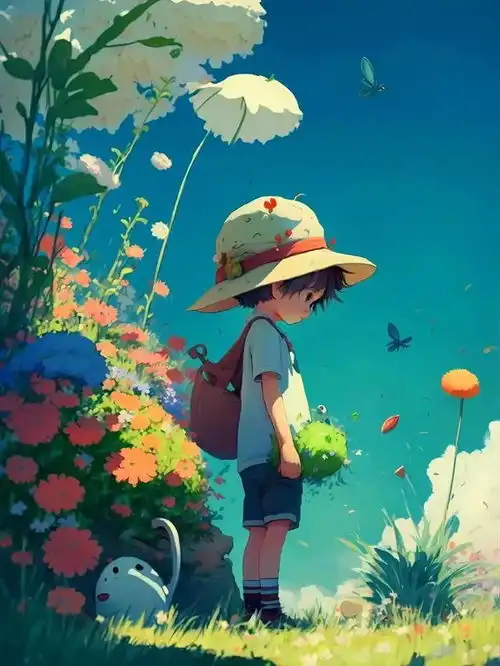 宫崎骏风格治愈系