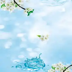 清新淡雅蓝色风景头像