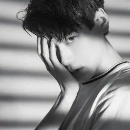 假装擅长一个人装冷酷,男生霸气黑白头像