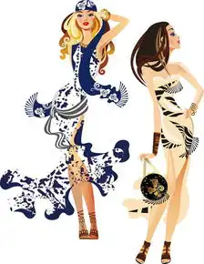 红色衣服动漫头像女生混
