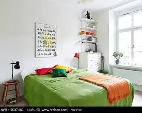 简约小卧室装饰效果图图片免费下载编号5607481红动网