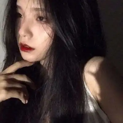 古风黑色系头像女生少女