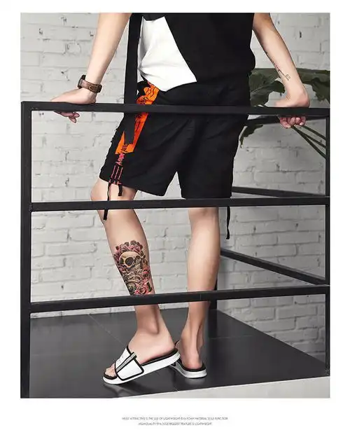 卓纪韩国ins风拖鞋女夏外穿学生时尚防滑平底网红情侣凉拖鞋居家鞋