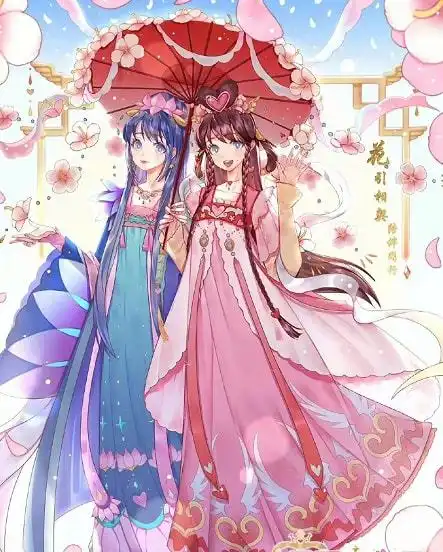 古风下的叶罗丽主角,颜爵帮阿冰梳妆打扮,白光莹的旗袍太好看了