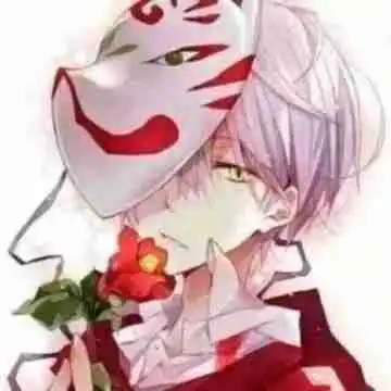 动漫头像纯色系男男生