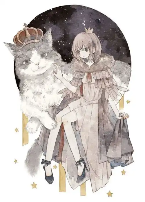 动漫女生头像治愈系巨蟹