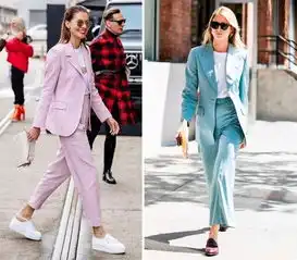 夏末初秋的第一件西装,从浅浅的马卡龙色开始