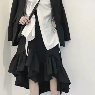 黑系头像真人女头像图片