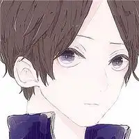 二次元卡通男生头像冷酷帅气未曾有人能暖我心