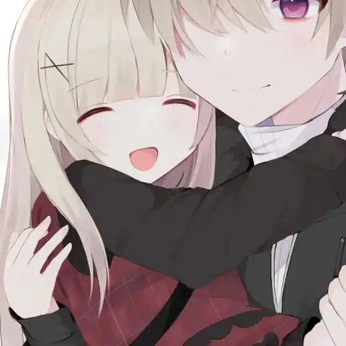 超撩禁欲系真人头像接吻