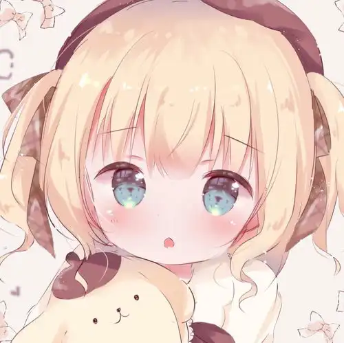 甜妹漫画头像粉色系超级