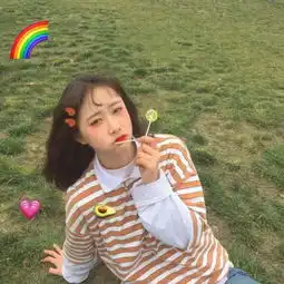 堆糖甜美女神头像美丽女生长发头像
