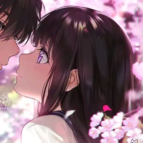 冰菓情侣头像丧系法音