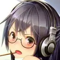 好看很酷的戴耳机的动漫女生头像图片
