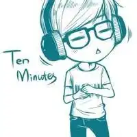 可爱卡通男生黑白素描头像跪求