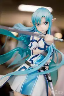 刀剑神域亚丝娜手办清冷气质尽显御姐风范