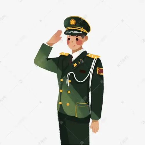 创意军人卡通插画元素素材图片免费下载千库网