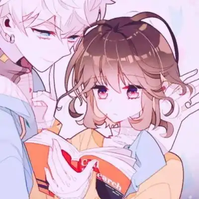 江孑一对两张可爱动漫二次元情情侣头像我要个性网