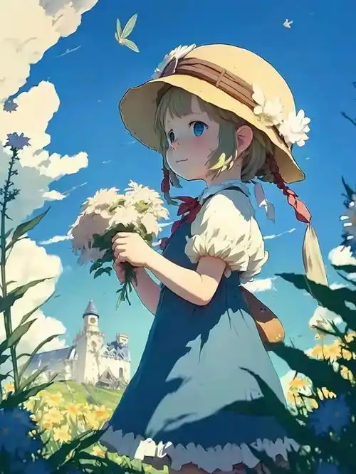 宫崎骏风格治愈系