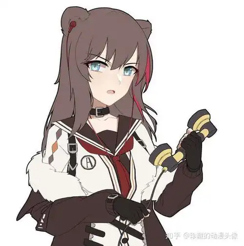 明日方舟卡通人物美图美丽动人的阿米娅特别讨人喜,真好