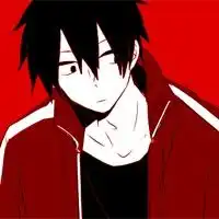 唯美男头像动漫黑色系情