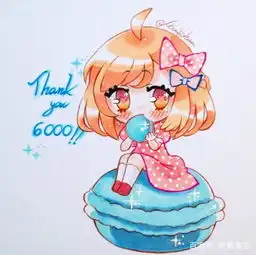 十二星座专属马克笔手绘,巨蟹座制服少女,双鱼座可爱值爆表