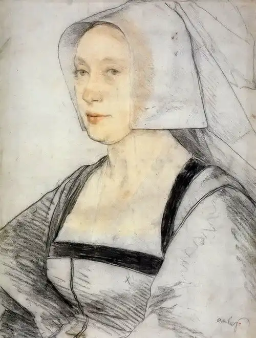 他的素描功底不比达芬奇米开朗琪罗差,但却很少人临摹他的作品