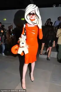 伦敦时装周ppq专场pandomonia黄色塑料造型成焦点