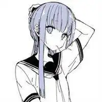 黑白动漫全身头像女生微信头像图片大全