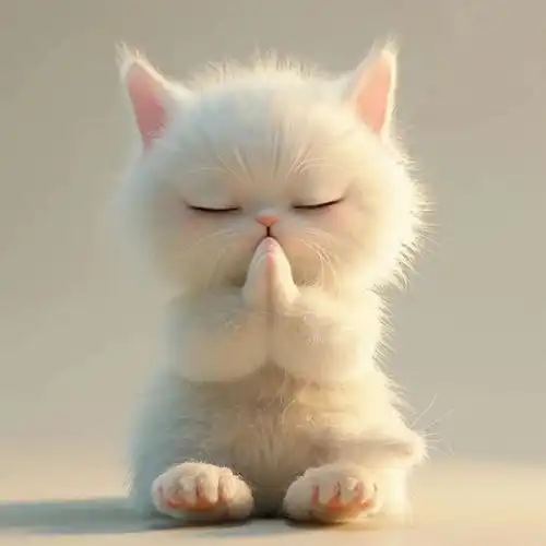 祈福祈愿小猫小狗头像
