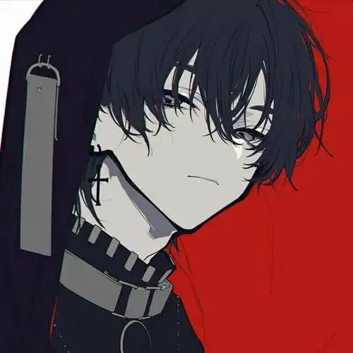 动漫头像高清无水印动漫男头