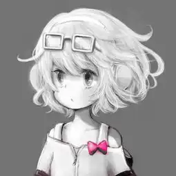 求短发少女动漫图