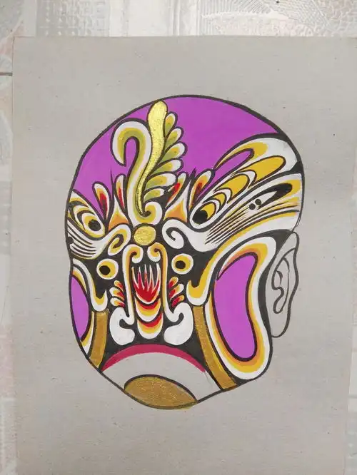 来自陕西的这位花脸张可不一般,他的社火脸谱火了,竟被卢浮宫博物馆选用