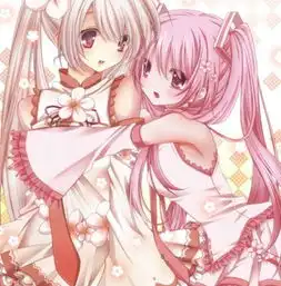 动漫美图欣赏好闺蜜美图,手牵手把开心的事情与你分享