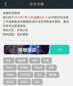 今天lol维修到多久