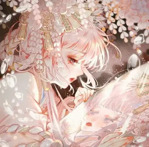 古风精美女生头像荒唐的不是岁月,是成长