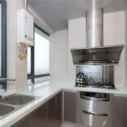 紫色厨房装修效果图,颜色系是紫色空间设计是厨房的家装风格效果图片